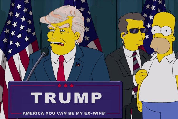 Looks Like The Simpsons Predicted President Trump 16 Years Ago, Take A Look Looks Like The Simpsons Predicted President Trump 16 Years Ago, Take A Look