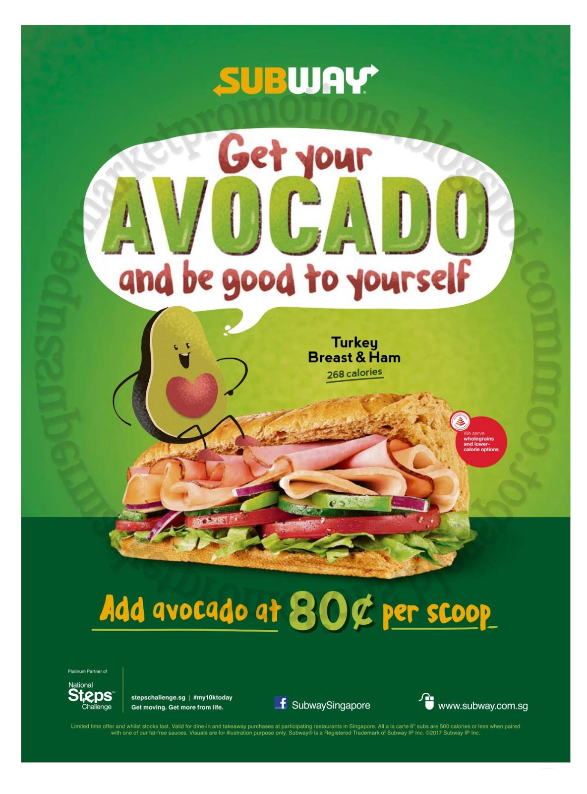 Subway Get Your Avocado 13 October 2017 Supermarket Promotions