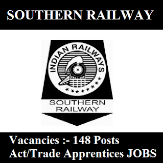 SR Answer Key 2017 | 148 Posts | Act/Trade Apprentices Jobs | Sarkari Naukri Southern Railway, SR, freejobalert, Sarkari Naukri, Southern Railway Answer Key, Answer Key, southern railway logo