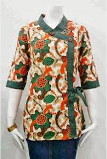 Model Baju Kerja Batik Modern Modis Model Baju Kerja Batik Modern Modis