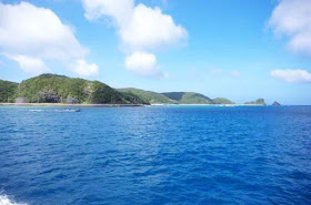 Ryukyu Islands, Kerama, from ferry