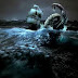 Arte y el mítico monstruo marino llamado Kraken.