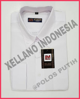 Kemeja Formal Lengan Panjang MILAZIO (Putih) kemeja kerja pria harga grosir, grosir kemeja kerja pria murah, grosir baju kemeja kerja pria