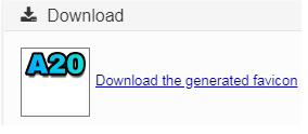 hasil favicon generator hasil favicon generator