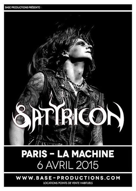 Satyricon @La Machine du Moulin Rouge, Paris 06/04/2015