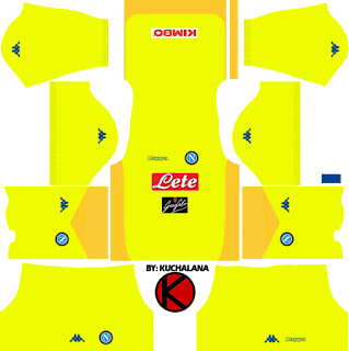 SSC Napoli 2017/18 - Dream League Soccer Kits