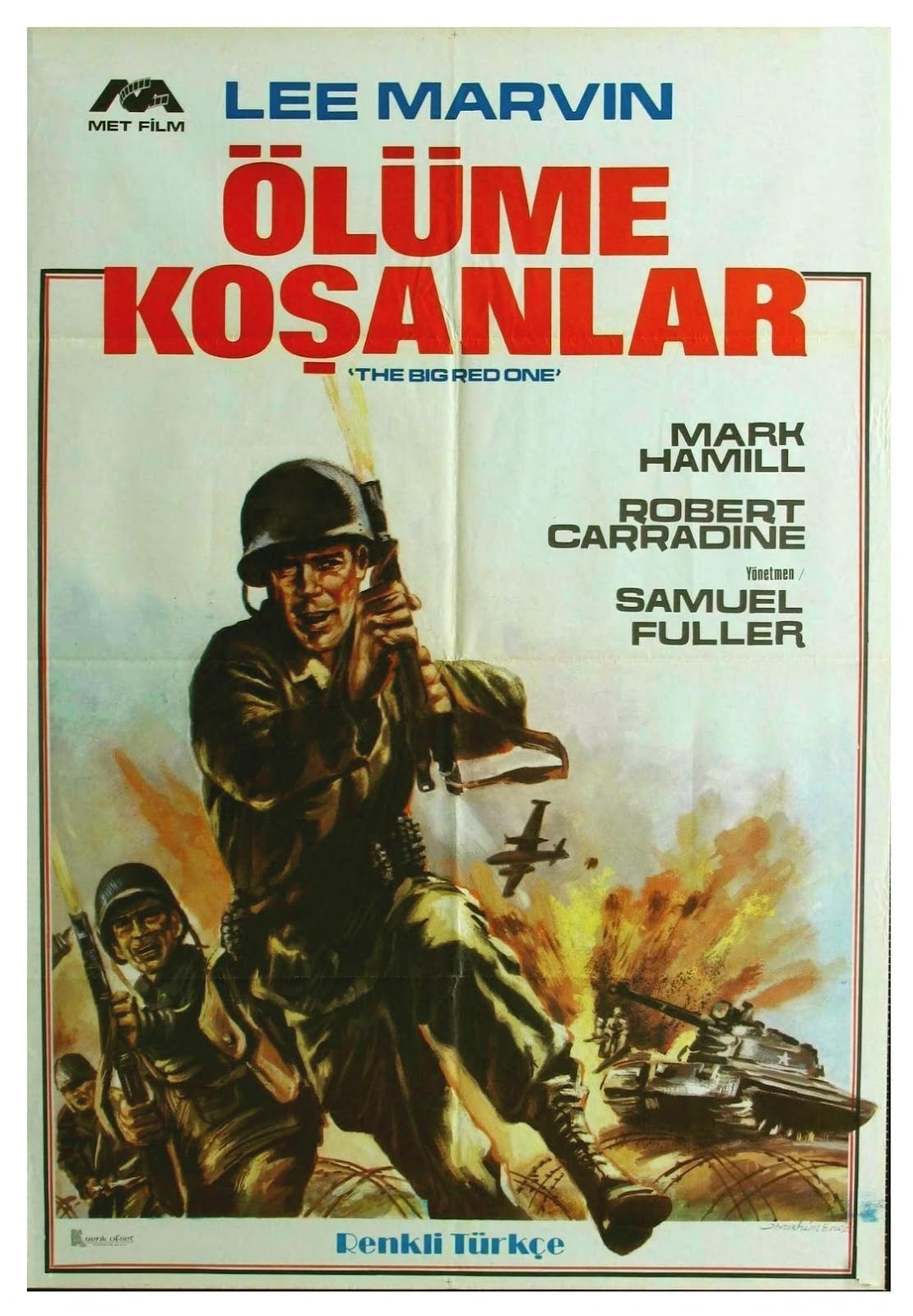 NOSTALJİ FİLM SEVENLER Ölüme Koşanlar The Big Red One 1980 NOSTALJİ FİLM SEVENLER Ölüme Koşanlar The Big Red One 1980