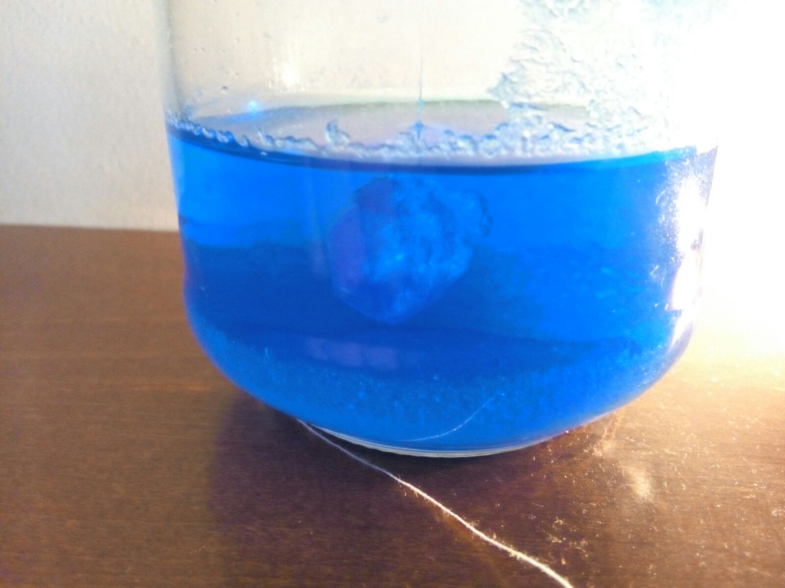 EVOLUCION DEL SULFATO DE COBRE