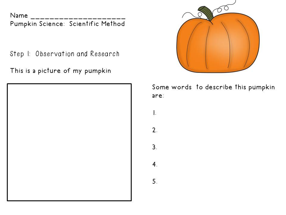 Drowning in Paperclips Pumpkin Scientfic Lab w/Freebie