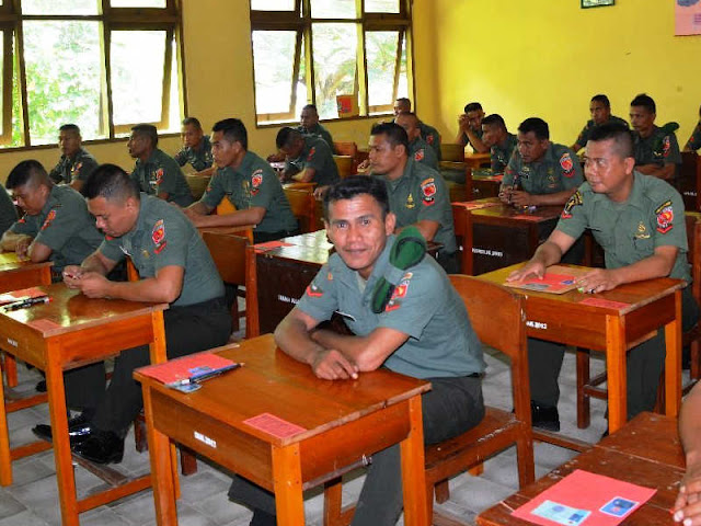 63 Prajurit Korem Babullah Ikuti Seleksi Secaba Reguler 63 Prajurit Korem Babullah Ikuti Seleksi Secaba Reguler