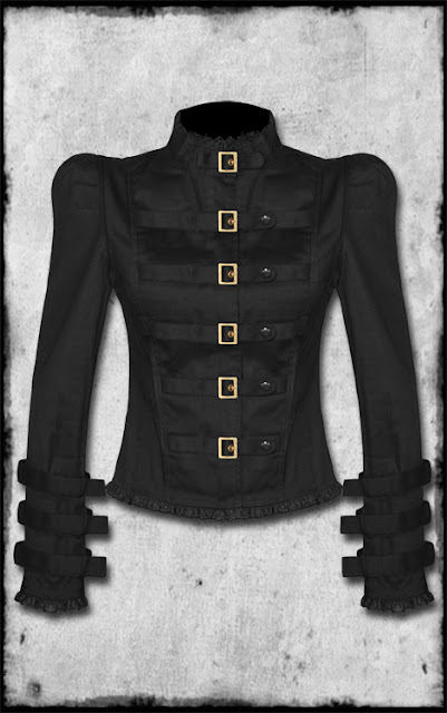 Top Trends - Military Jacket With Embellishments | plumede