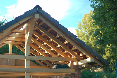 Karl Erwin und die Frau - ein Haus wird glücklich: Dach decken - ganz