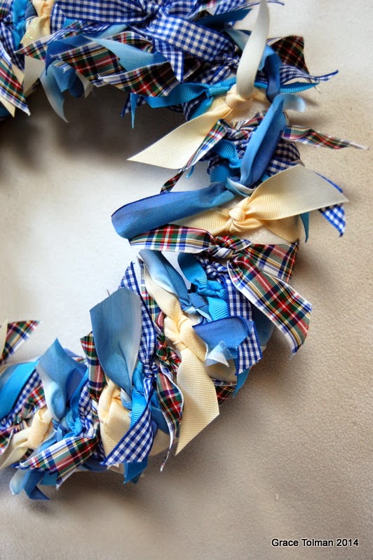 In my shoes Winter Ribbon Wreath *Ribbons Unlimited Inc*
