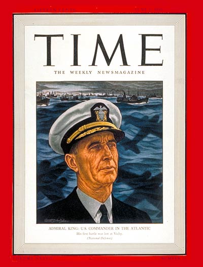 Admiral Ernest J. King 2 June 1941 worldwartwo.filminspector.com
