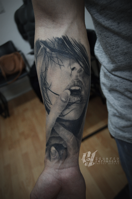 Healed tattoo Healed tattoo