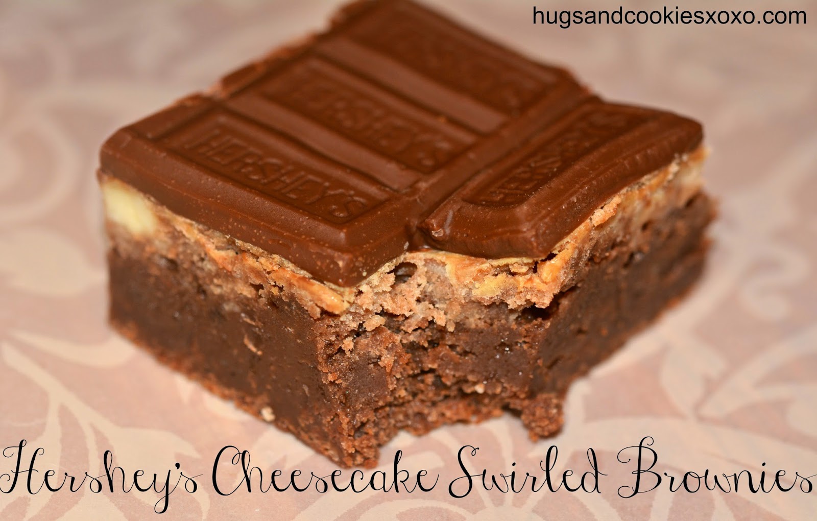 HERSHEY MARBLED CHEESECAKE BROWNIE BARS!!! Hugs and Cookies XOXO