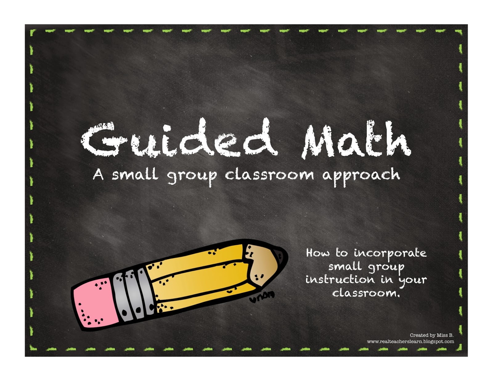 Real Teachers Learn Guided Math Struggling Learners
