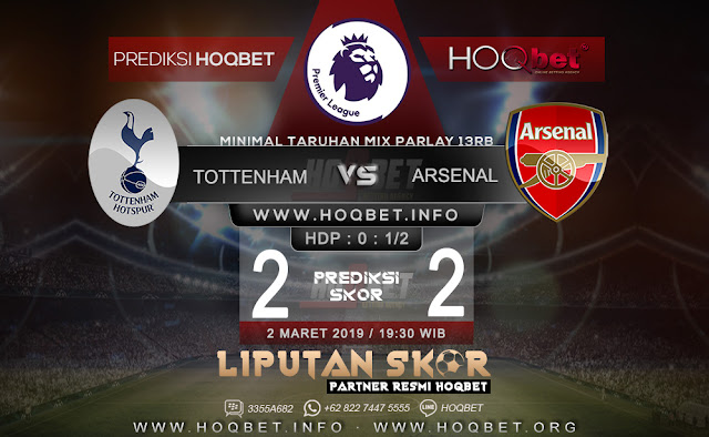 Prediksi Tottenham Hotspur vs Arsenal 2 Maret 2019 http://www.liputanskor.com/