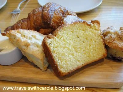 pastries at Corners Tavern in Walnut Creek, California