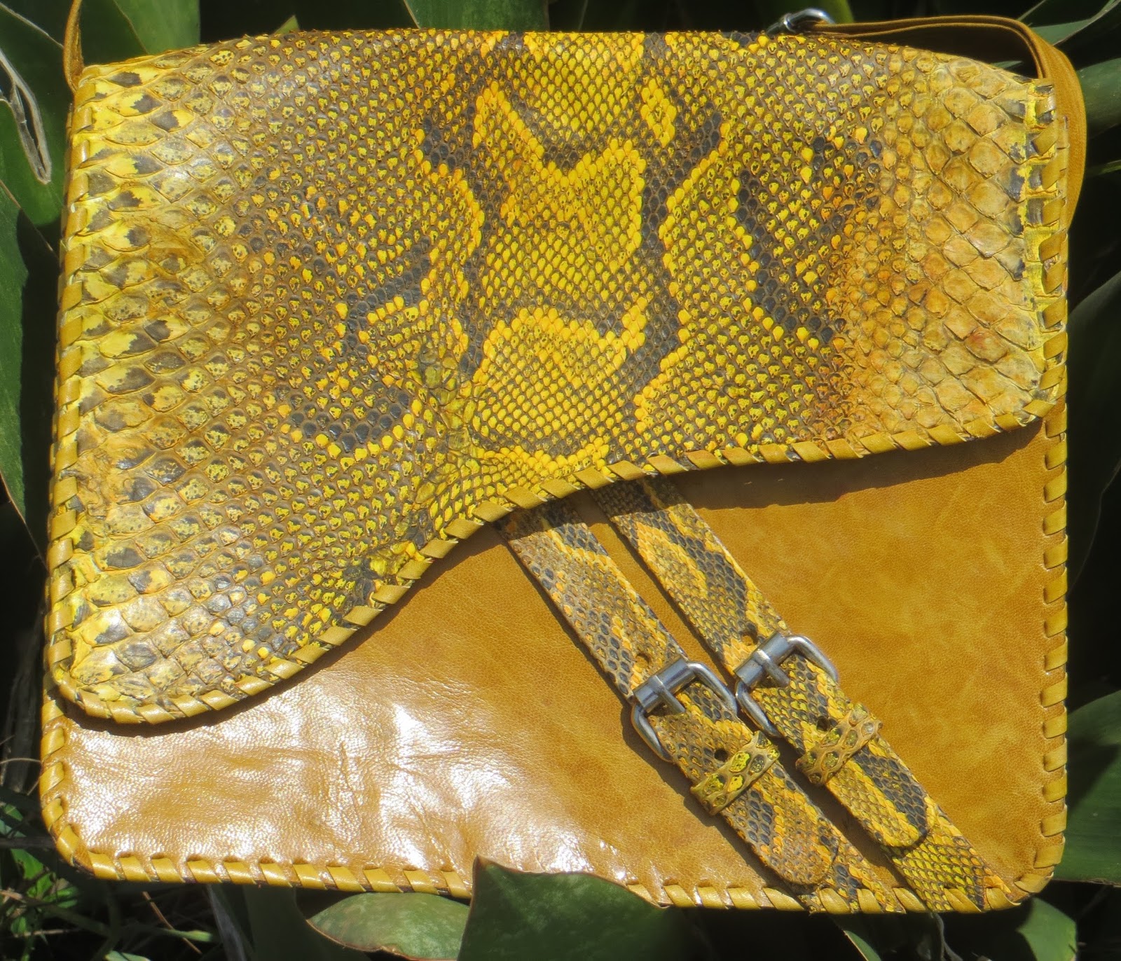 Gola Snakeskin Crossbody Bag