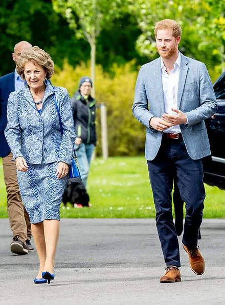 Prince Harry met with Dutch Princess Margriet. Duchess of Sussex, Meghan Markle and Archie Harrison Mountbatten-Windsor