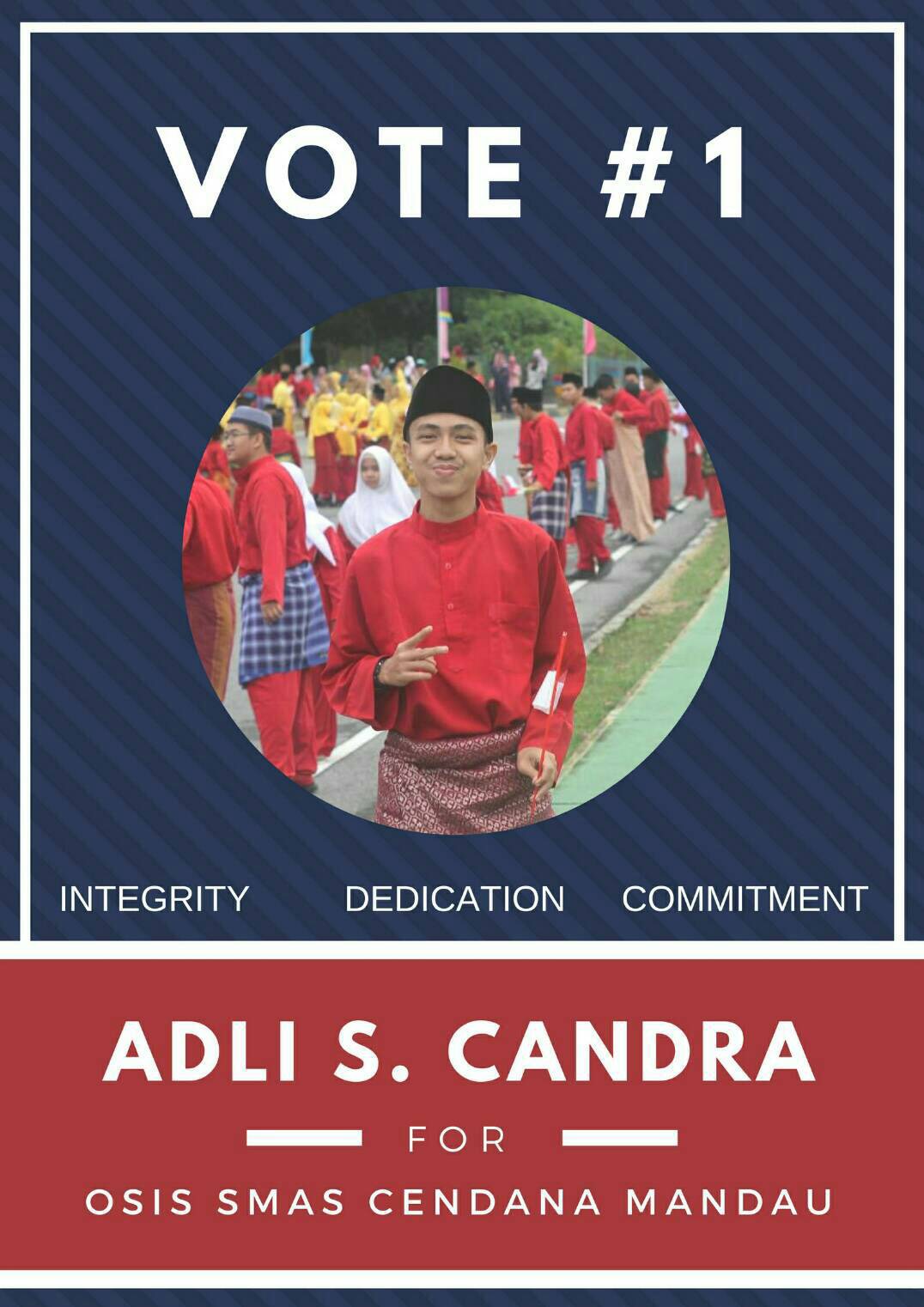 Background Poster Pemilihan Ketua Osis