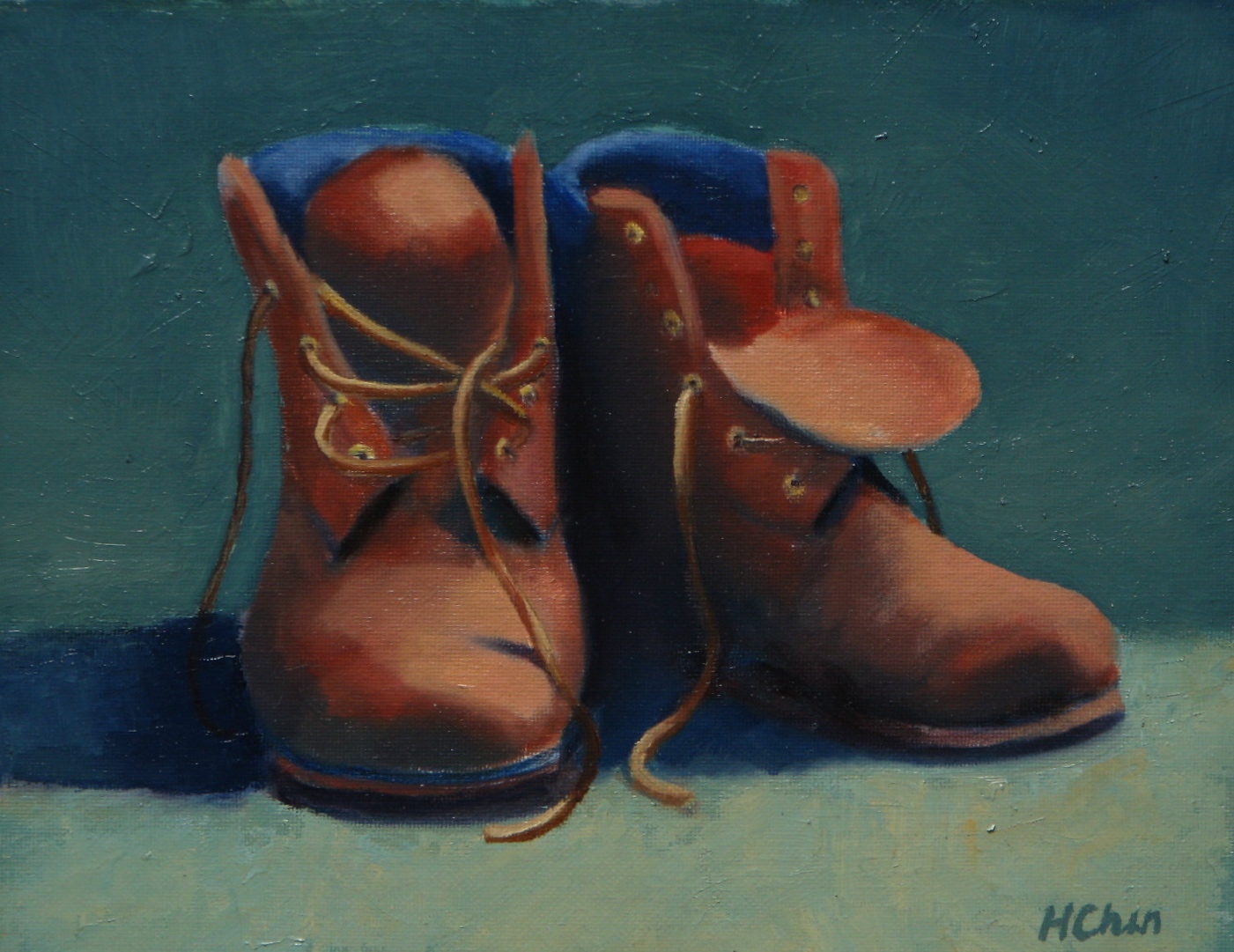 "Work Boots" - 8 x 10