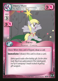 My Little Pony Merry Mare, Tis Better to Give Defenders of Equestria CCG Card