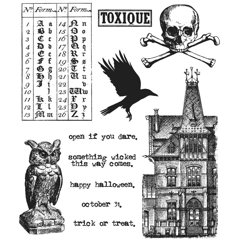 Halloween Geist Stempel Set - Stanzformen Für Scrapbooking & Basteln