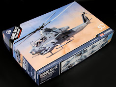 In-Boxed: 1/35th scale USMC AH-1Z "Shark Mouth" from Academy