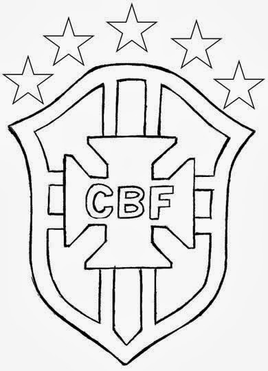 Desenhos de Times de Futebol - Mascotes, Escudos para Colorir