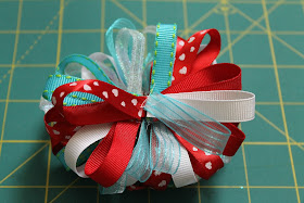 Dr. Seuss Inspired Loopy Bow Tutorial