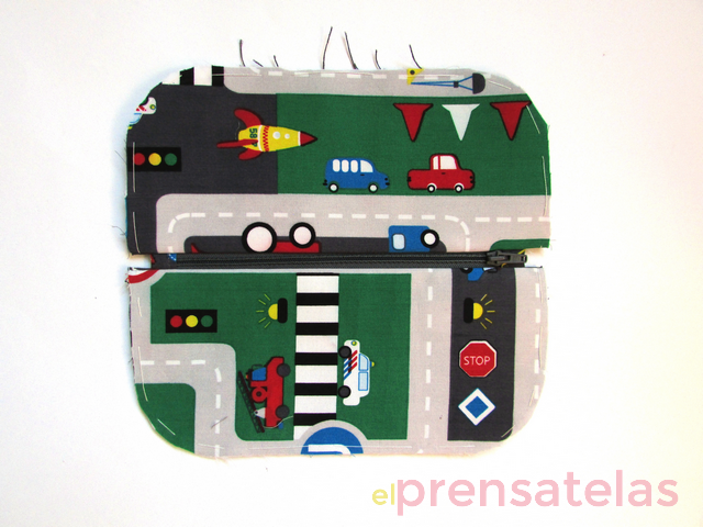 Patron cartera triple ElPrensatelas