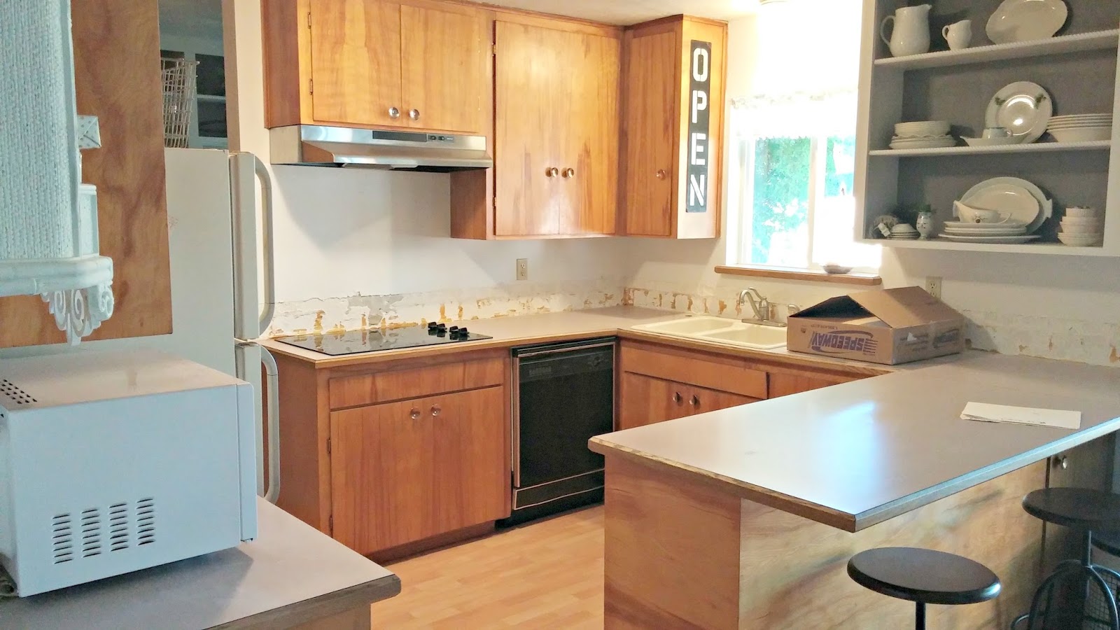 Kitchen Makeover The Before And My Inspiration Little Vintage