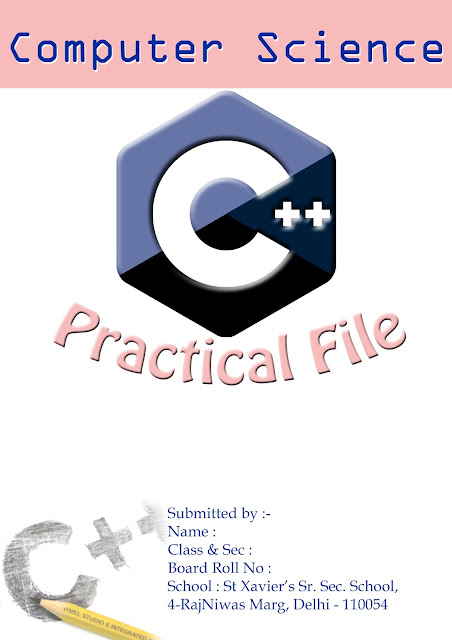 Computer Science: Cover Page and Index