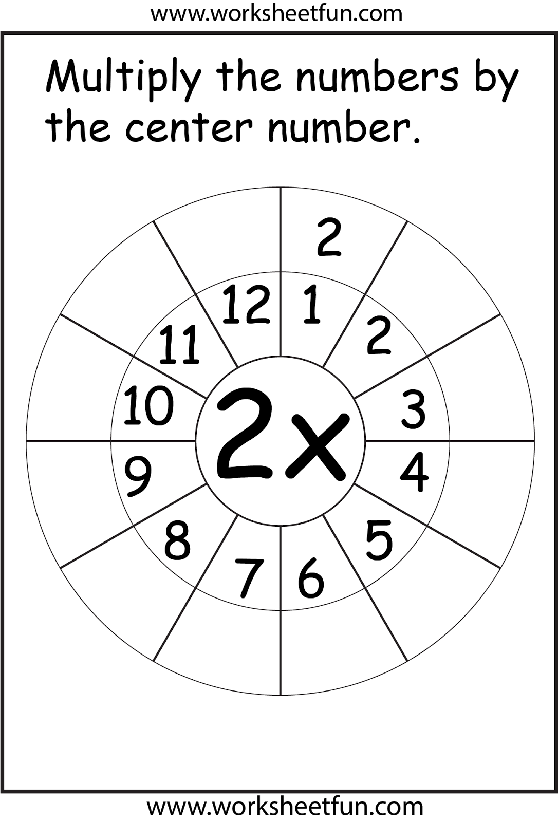 Arab Unity School | Grade 1 C | Blog: Maths - Multiply by 2 worksheets