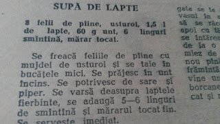 Supa de lapte