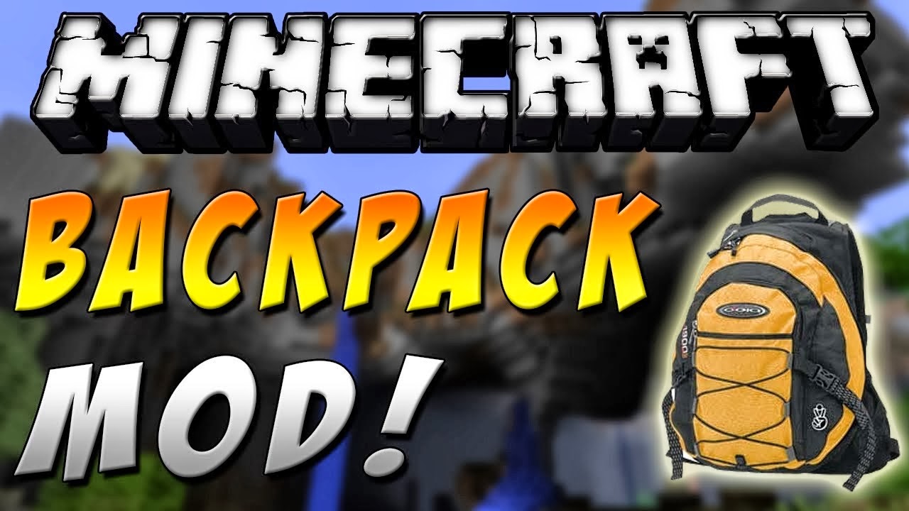 Nerd Kraft Backpacks Mod 1.7.2