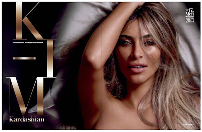 kim Kardashian naked body poses for GQ UK magazine