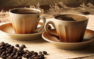 two cup of coffee widescreen hd wallpaper