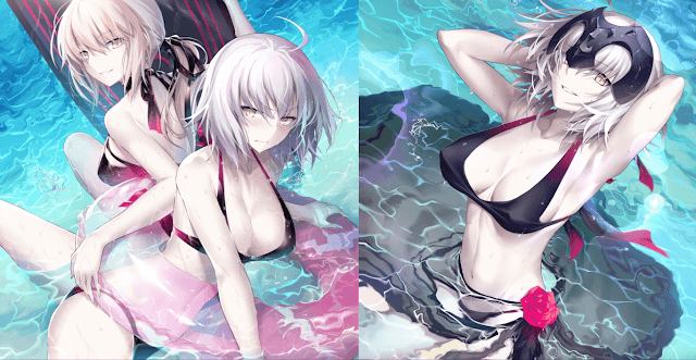 Fate Swimsuit [Wallpaper Engine Anime]