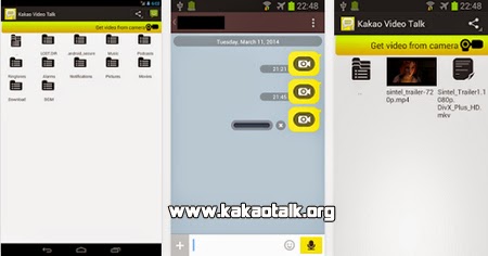 Envia videos a tus amigos con Kakao Video Talk