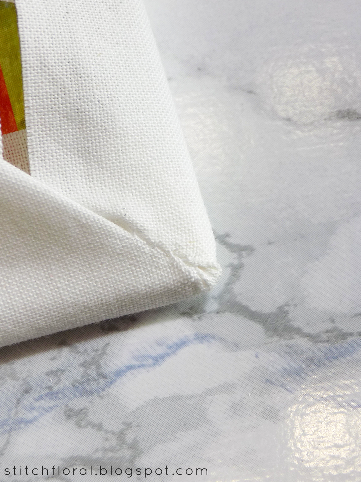 How to mount hand embroidery on a cardboard canvas tutorial Stitch