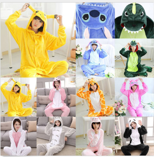 Pijama Kigurumi Pronta Entrega Envio Imediato Fantasia Unissex Unicórnio  Coelha Panda Dragão Dinossauro Pikachu Cosplay - Escorrega o Preço