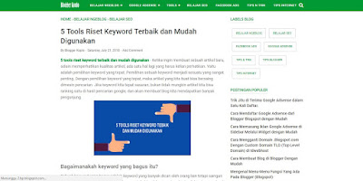 Cara Memposting Artikel di Blogger Lengkap dan Mudah Cara Memposting Artikel di Blogger Lengkap dan Mudah
