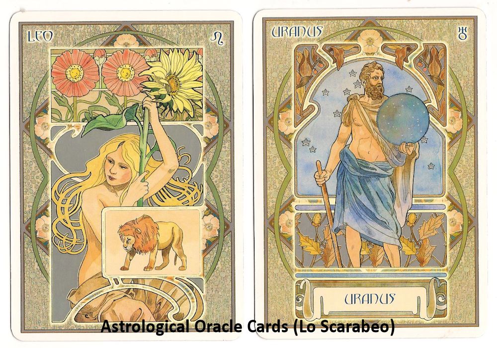 Tarot Notes A Reading with the Astrological Oracle Cards
