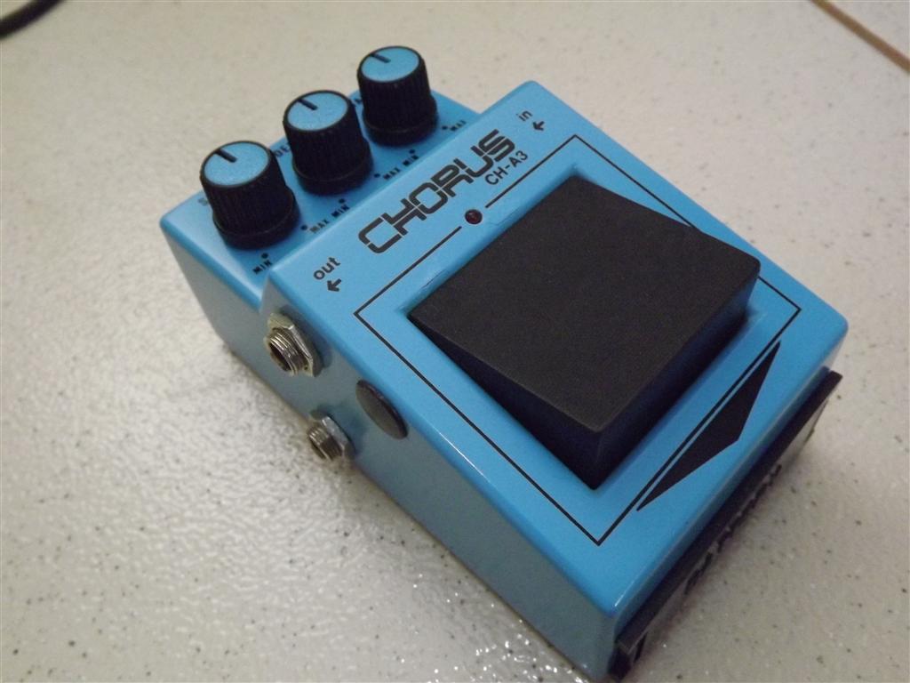 Old Timers Pedal Chorus CHA3, da antiga Chorus, feito no Brasil.