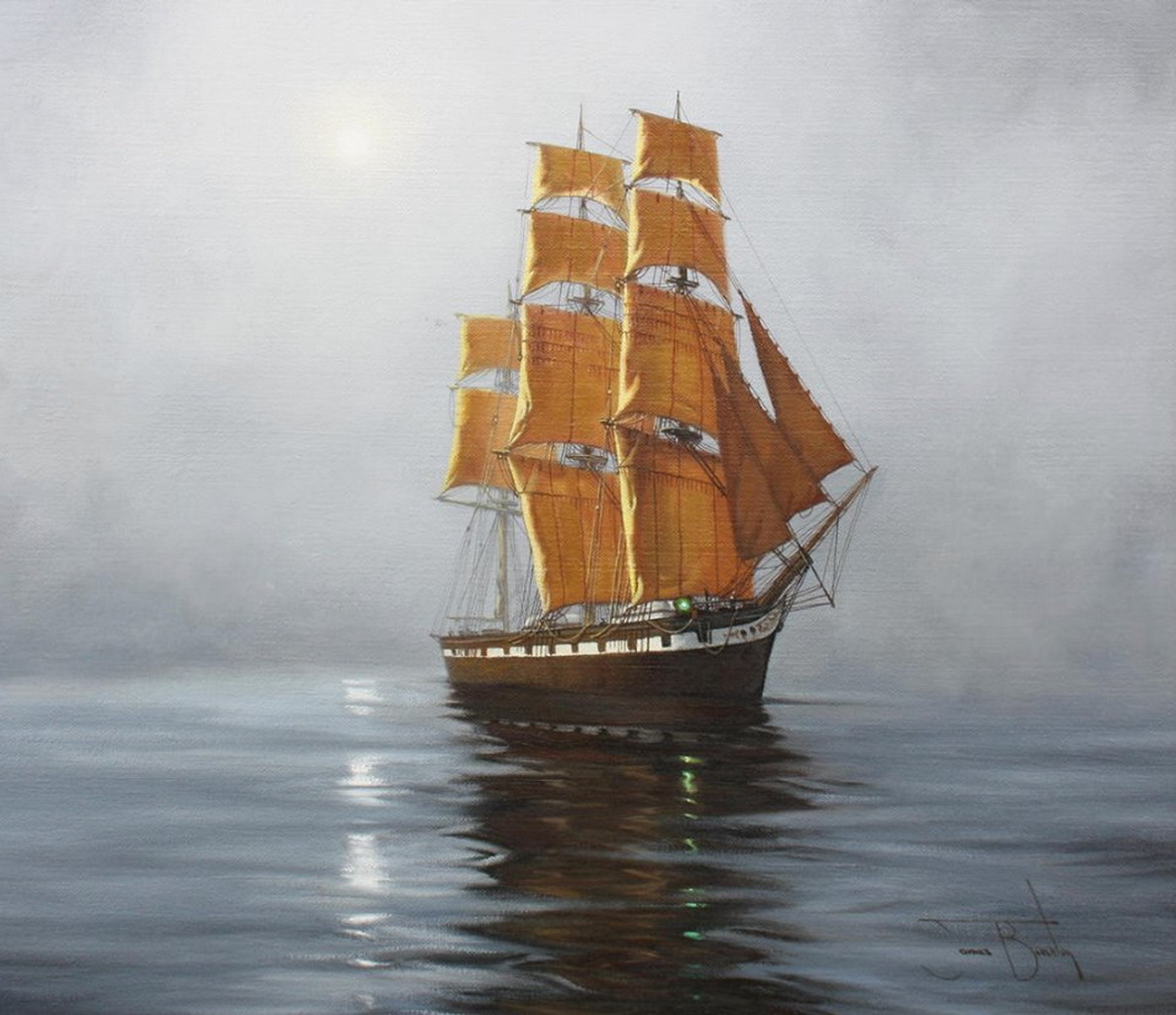 Arte y Actividad Cultural Preciosos Cuadros Con Barcos, Paisajes Pintados Al Óleo, James Arte y Actividad Cultural Preciosos Cuadros Con Barcos, Paisajes Pintados Al Óleo, James