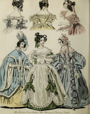 Romantic Era Clothing: Romantic Era Fashion Plate - April 1836 The ...
