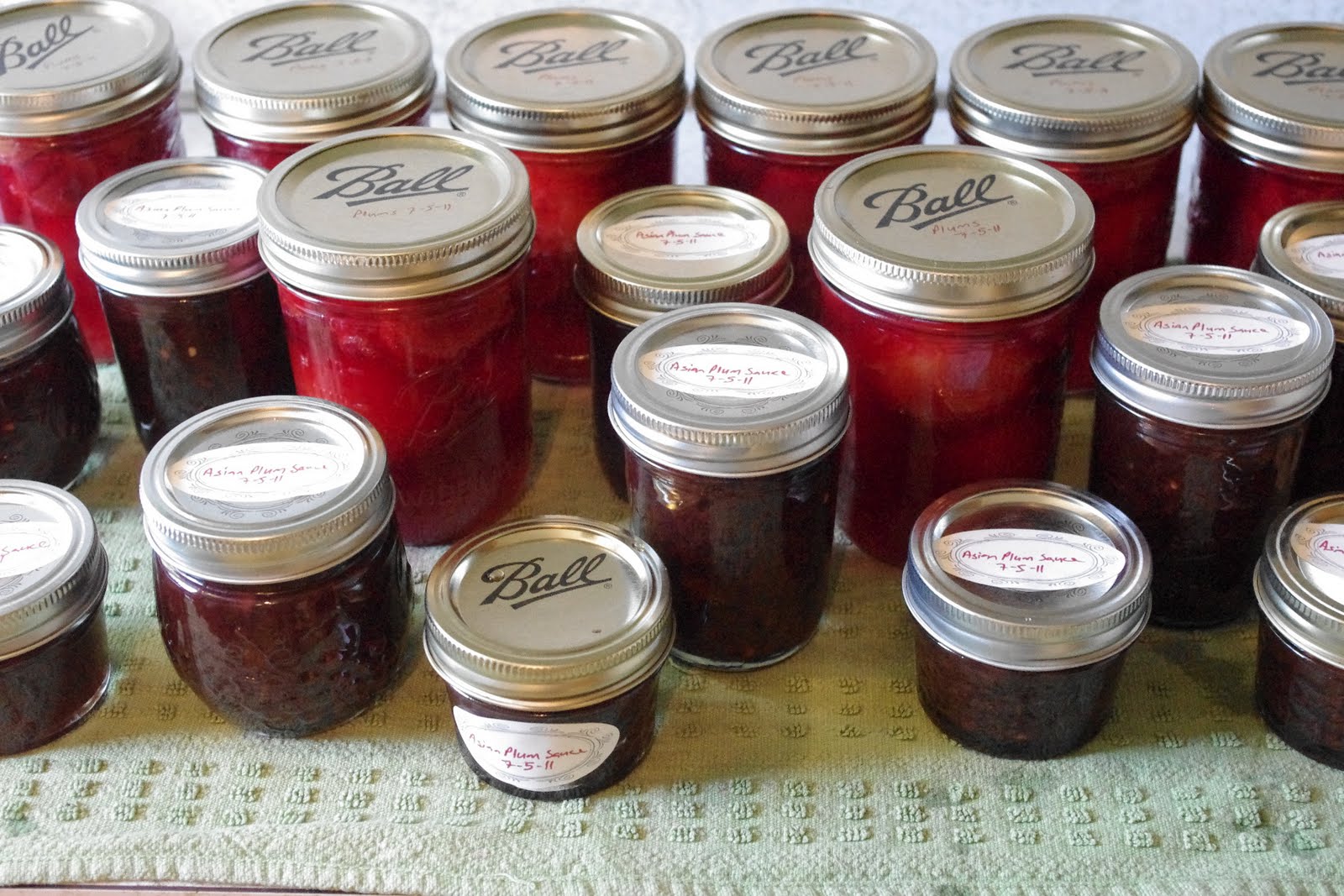 Bite me, I'm vegan Canned Plums